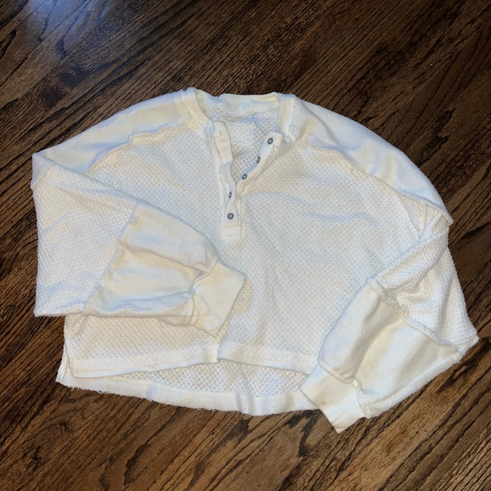 Urban Outfitters Cream Knit Top
